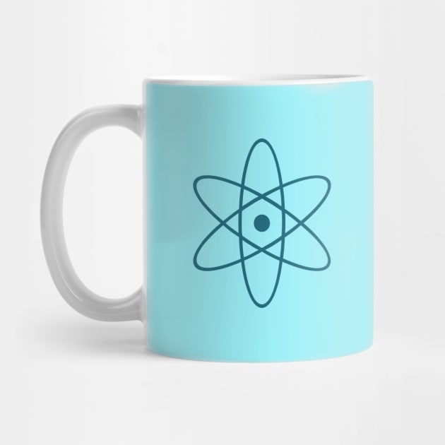 Atom - Teal Pattern by TheWildOrchid